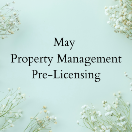 May Pre-Licensing 2025