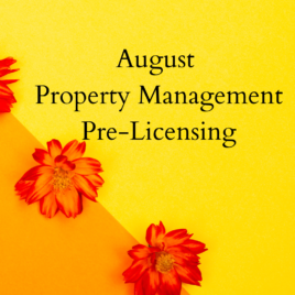 August Pre-Licensing 2025