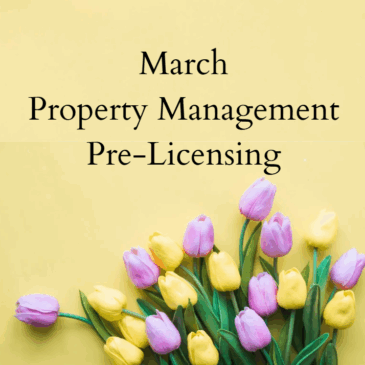 MARCH Pre-Licensing 2026