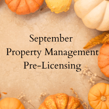 September Pre-Licensing 2026